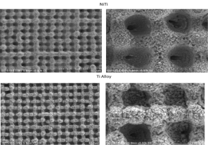 femtosecond laser surface processing micro structures_stainless steel