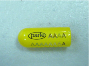 Laser marking on capsule